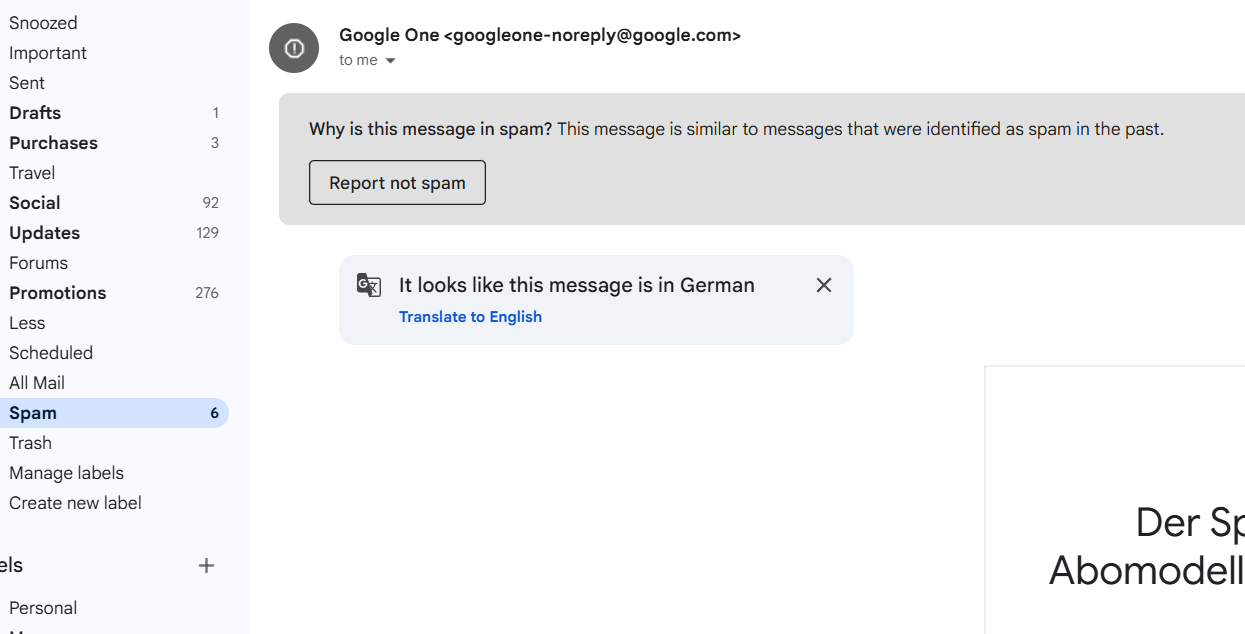 Wenn Google sich selbst aussperrt: Das Paradoxon des Gmail-Spamfilters